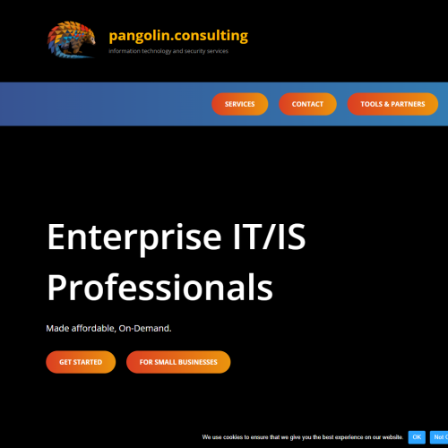pangolin.consulting launched